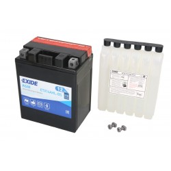 Стартов акумулатор EXIDE AGM SEALED 12 V / 12 Ah / 210 A / R+, сухо зареден