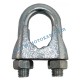 Скоба за въже 13,0 мм електропоцинкована, DIN 741